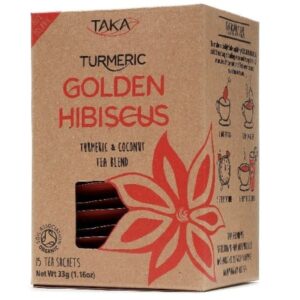 Taka Turmeric Golden Hibiscus Tea Bags