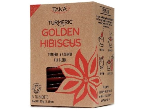 Taka Turmeric Golden Hibiscus Tea Bags