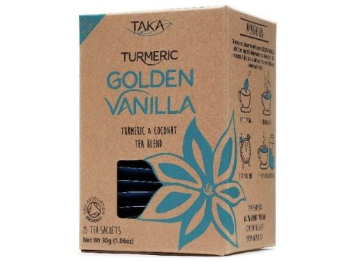Taka Turmeric Golden Vanilla Tea Bags
